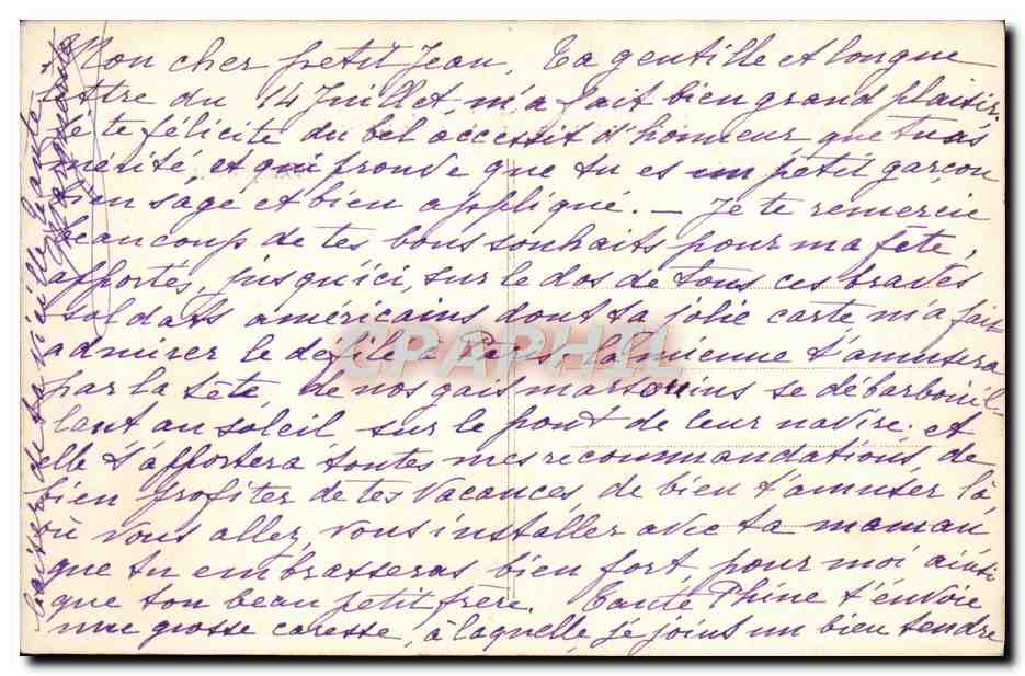 Marine Nationale — Toilette du Marin — Éditeur E.P.D., n° 1272 — Verso