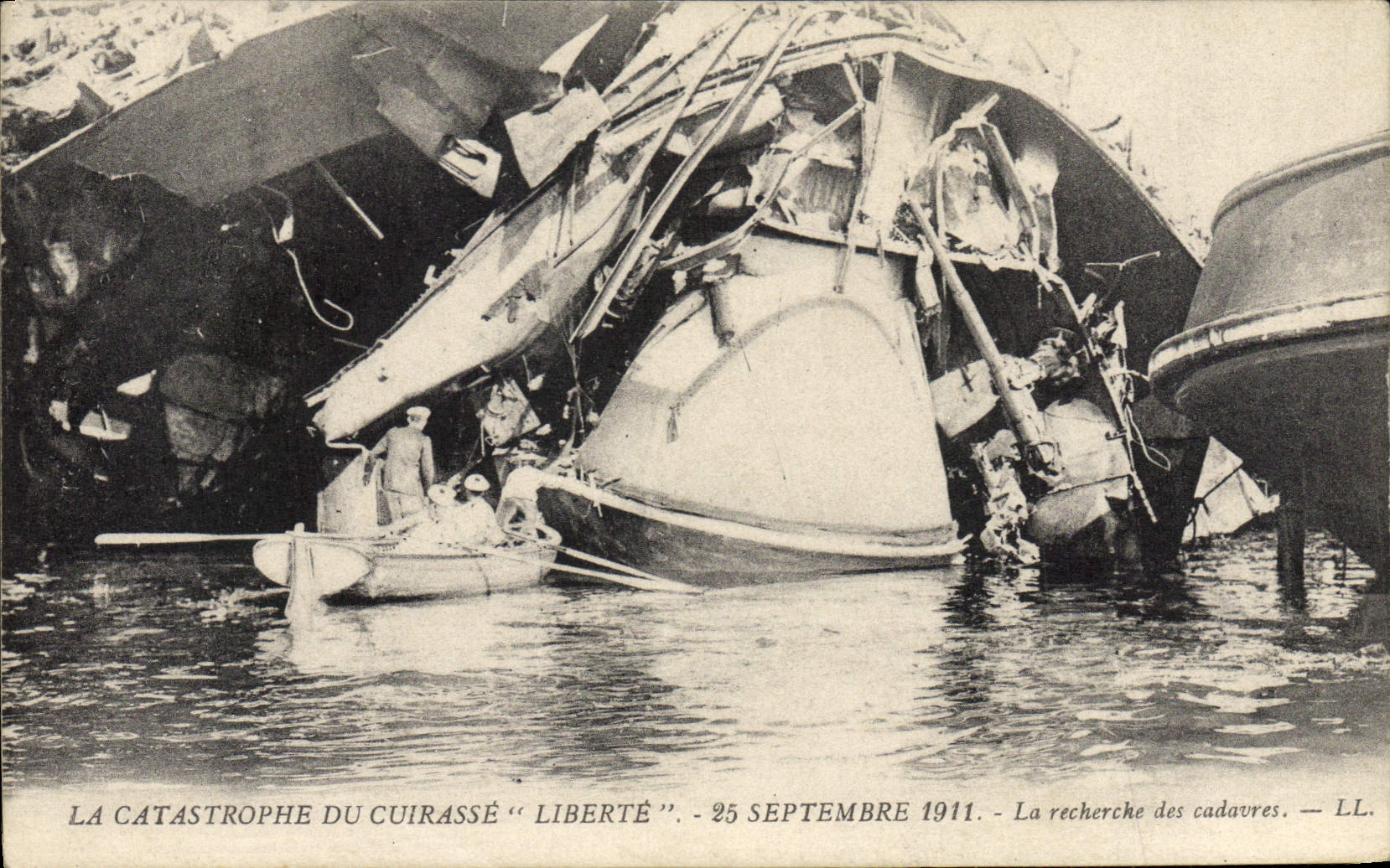 La catastrophe du cuirassé "Liberté" — 25 septembre 1911 — LL
