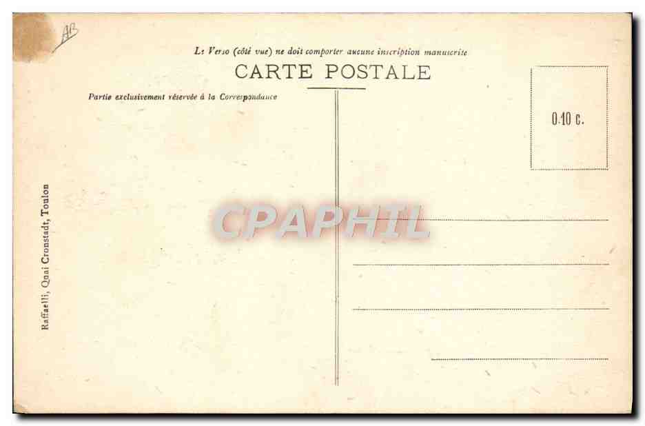 CPA Illustrateur Gervese Nos marins Aux postes de manoeuvre — Rückseite
