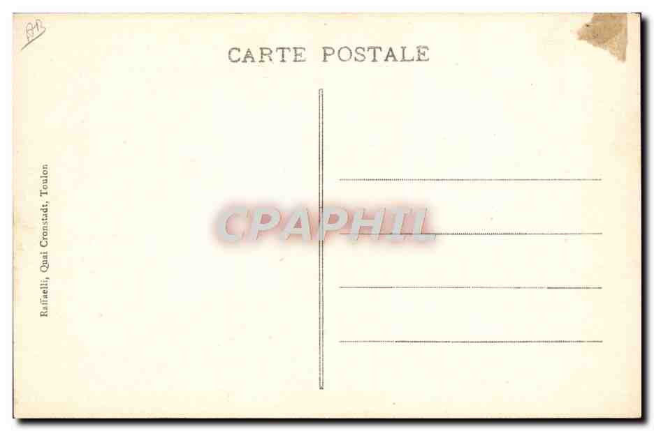 CPA Illustrateur Gervese Nos marins La garde — Rückseite