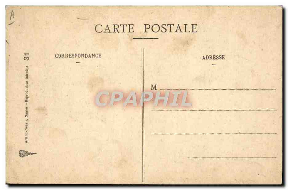 La Marine Française — Wagon des Dames seules — Saffré — Verso