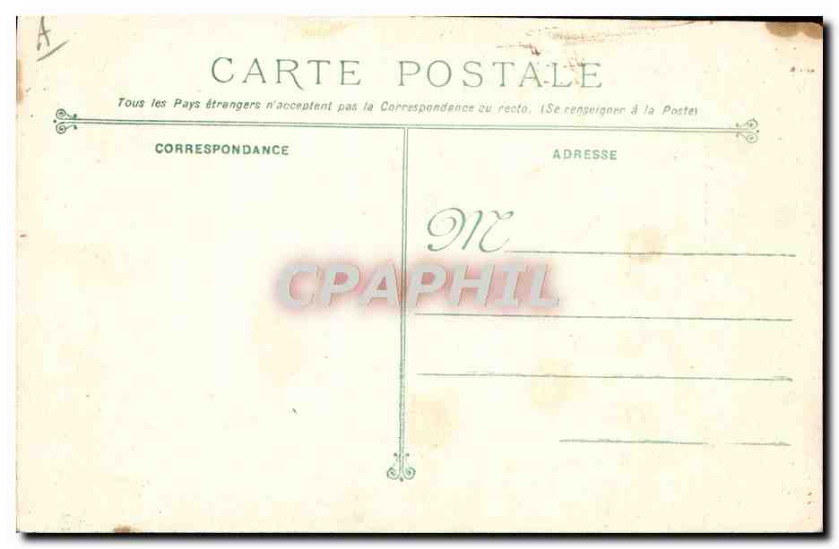 CPA Bateau Guerre Nos Mathurins La pelure au Capiston  — Verso