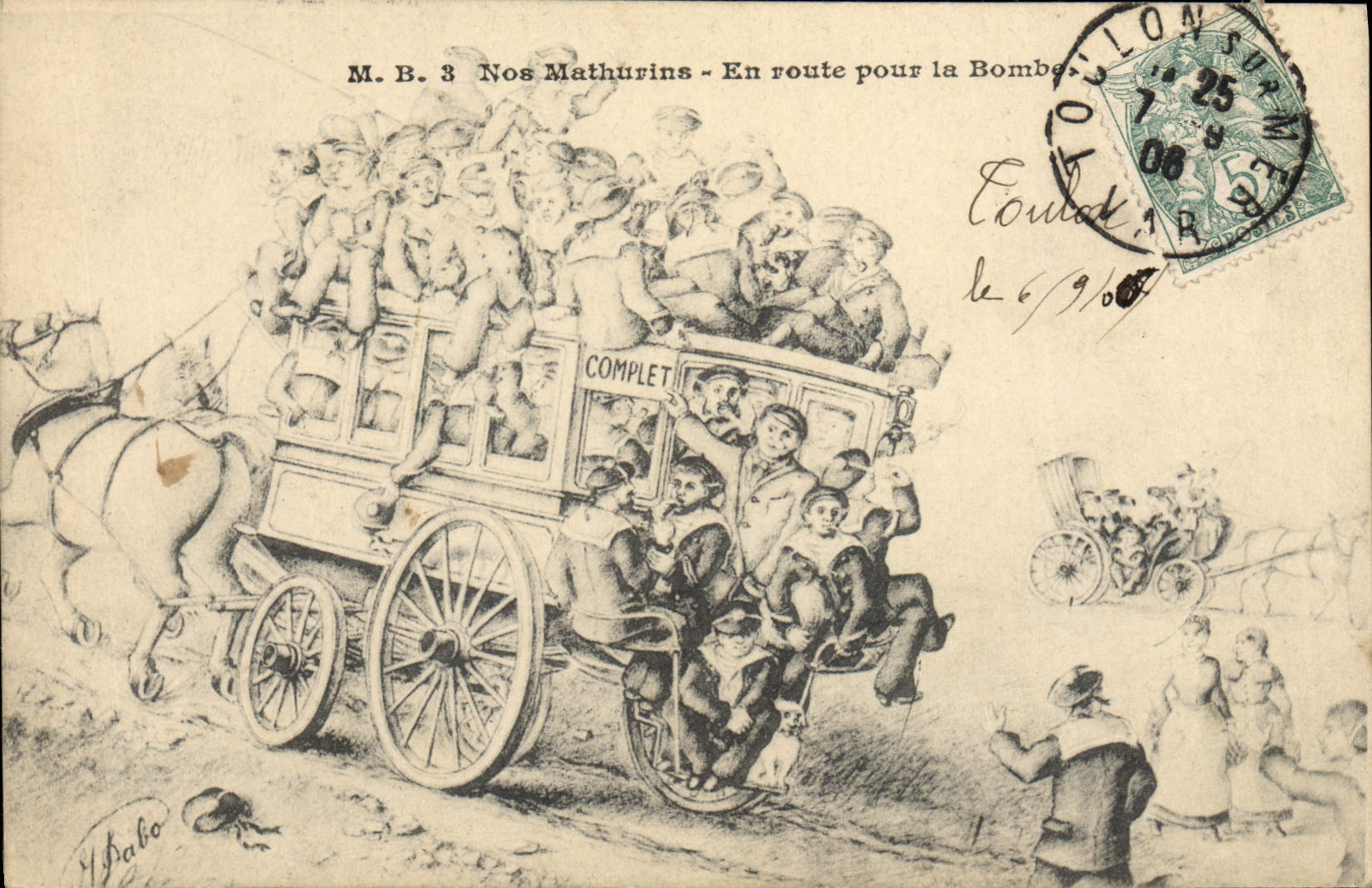 Nos Mathurins - En route pour la Bombe - Y. Dabo