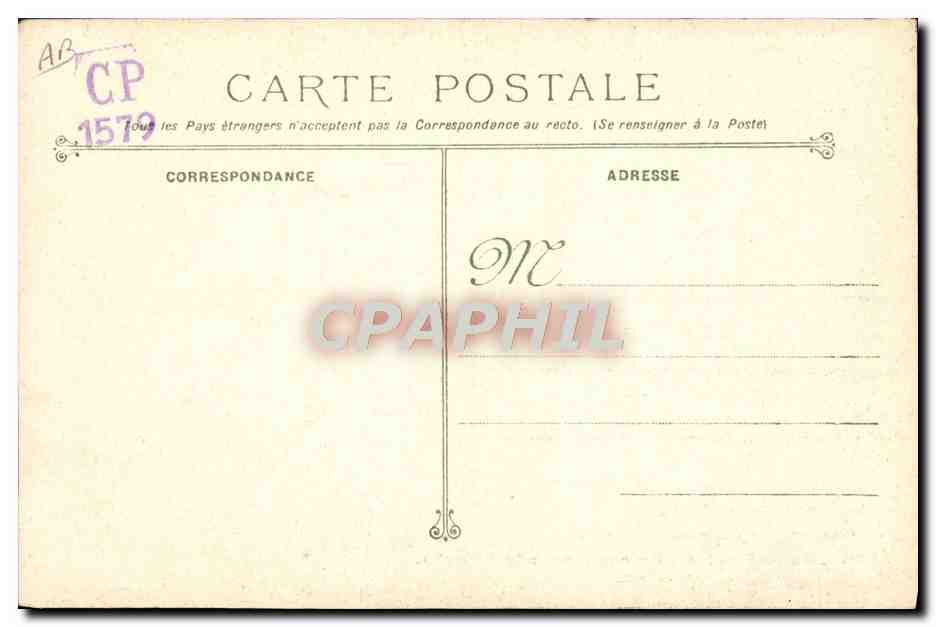 Nos Mathurins — En route pour la Patache — Phototypie Marius Bar — Toulon, n°246 — Verso