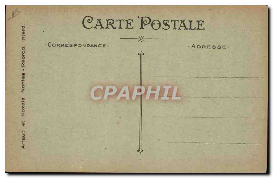 CPA Bateau Guerre Marins Marine Francaise Corvee de Charbon  — Verso