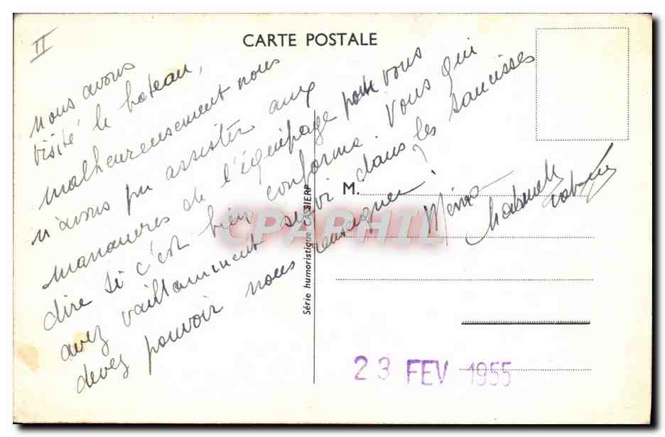 CPA Bateau Guerre Marins Femmes Pin Up  — Verso