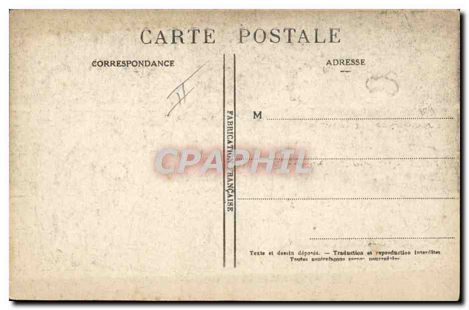 CPA Bateau Guerre Nos marins a bord La toilette — Verso