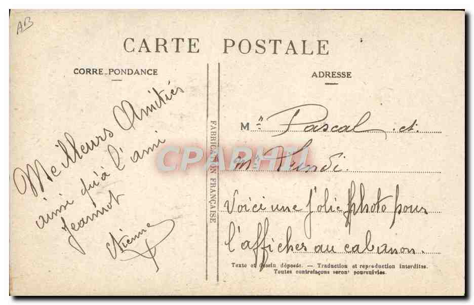 Nos marins (l'escale au Japon) — A.P. Jarry, n° 1509 — Reverso