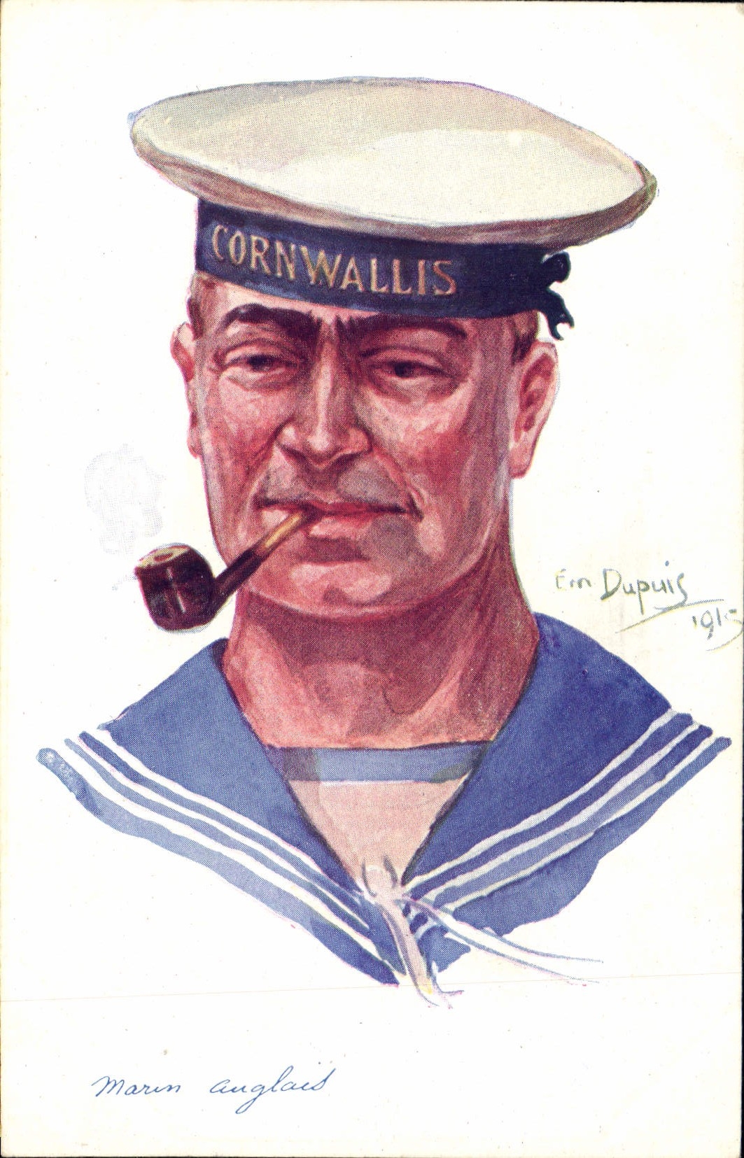 CPA Bateau Guerre Marin anglais Cornwallis Dupuis