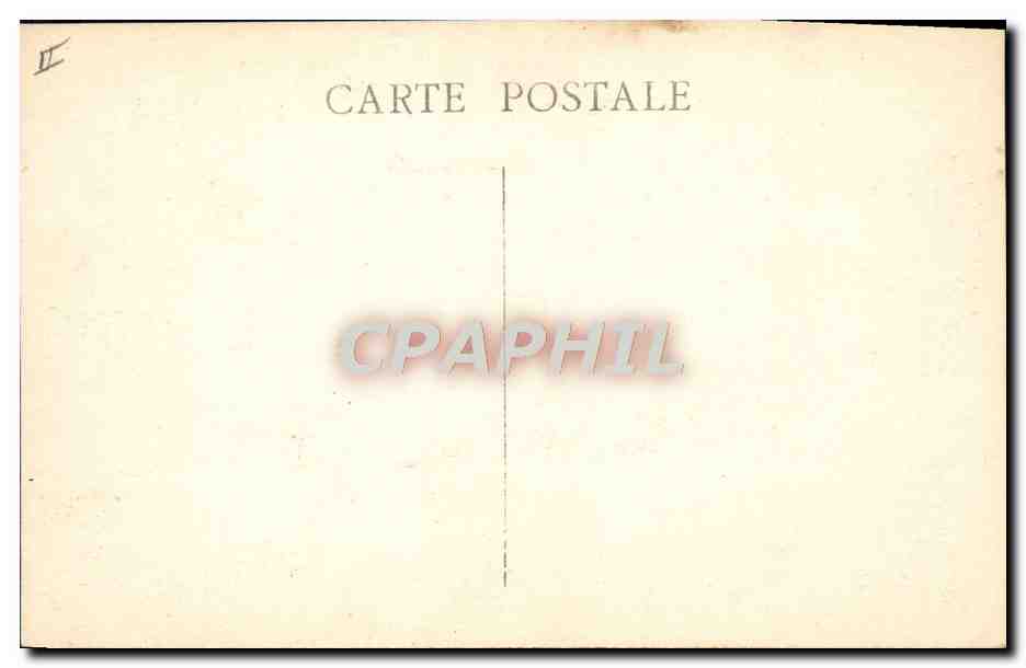 CPA Tramway Train Bordeaux Cours Belsunce  — Verso