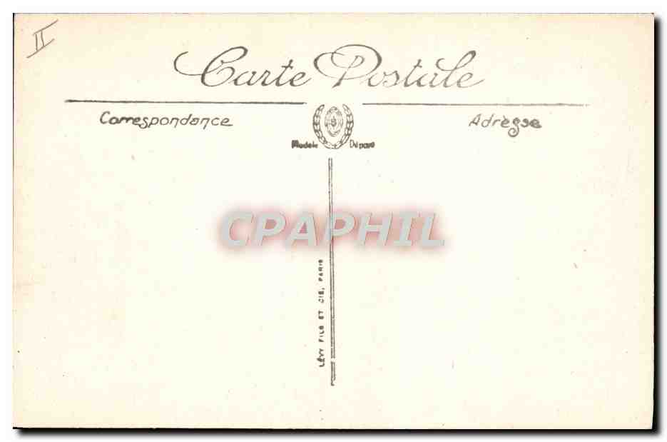 CPA Tramway Train le Havre le boulevard Albert 1er et la nouvelle jetee — Verso