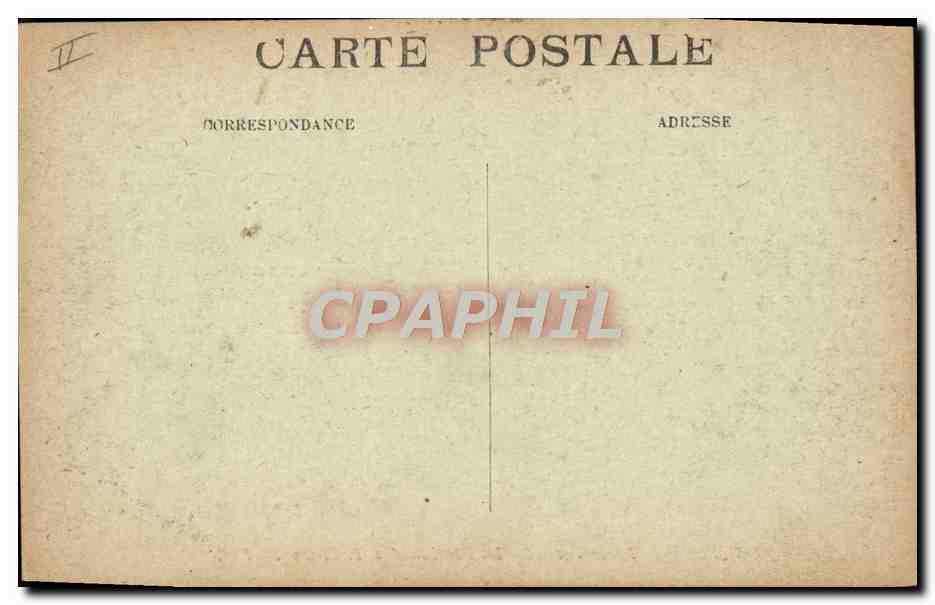 CPA Tramway Train Lyon Place Carnot la station des tramways — Verso