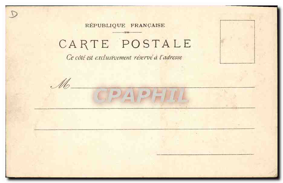 CPA Fantaisie Illustrateur Touraine et Berry — Rückseite