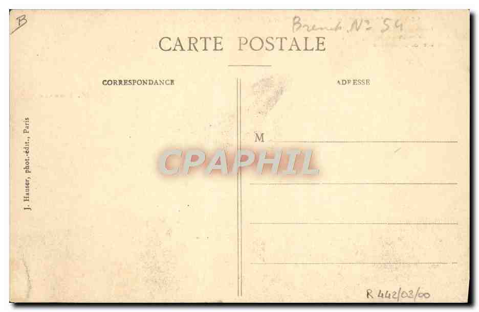 CPA Avion Aviation Monoplan Morane Bleriot XI Type traversee de la Manche  — Verso