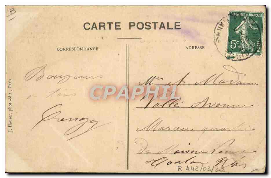 CPA Avion Aviation Biplan Curtiss pilote par Riemsdyck — Rückseite