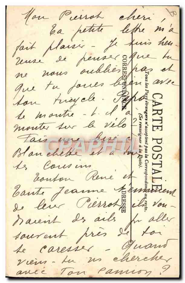 CPA Avion Aviation Aeroplane Sommer  — Verso