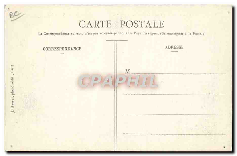 CPA Avion Aviation Aeroplane Delagrange n°2 Moteur Antoinette  — Rückseite