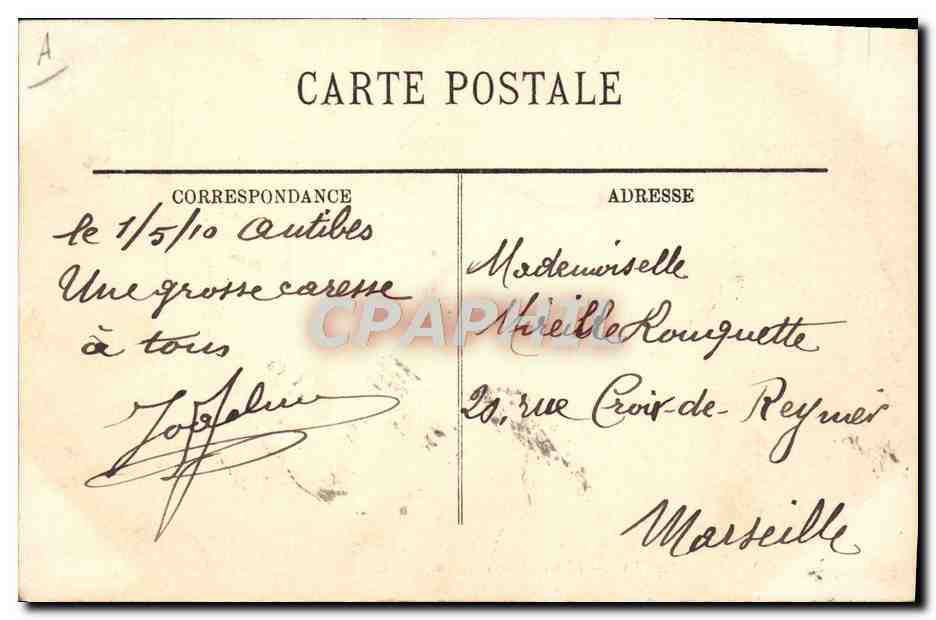 CPA Avion Aviation Aeroplane Latham  — Verso
