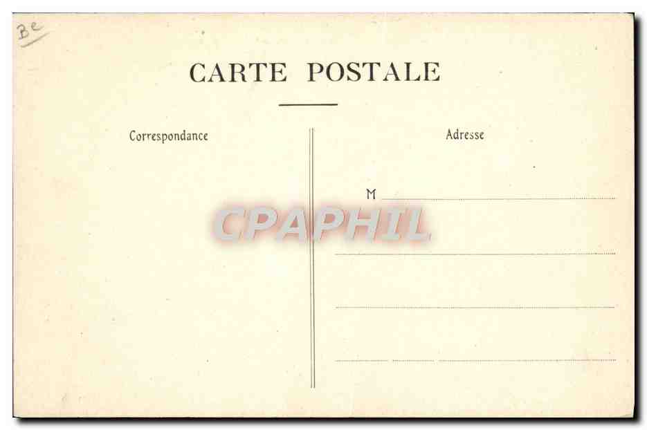 CPA Avion Aviation Aerodrome du camp de Chalon Monoplan Henry Farman en plein vol  — Verso