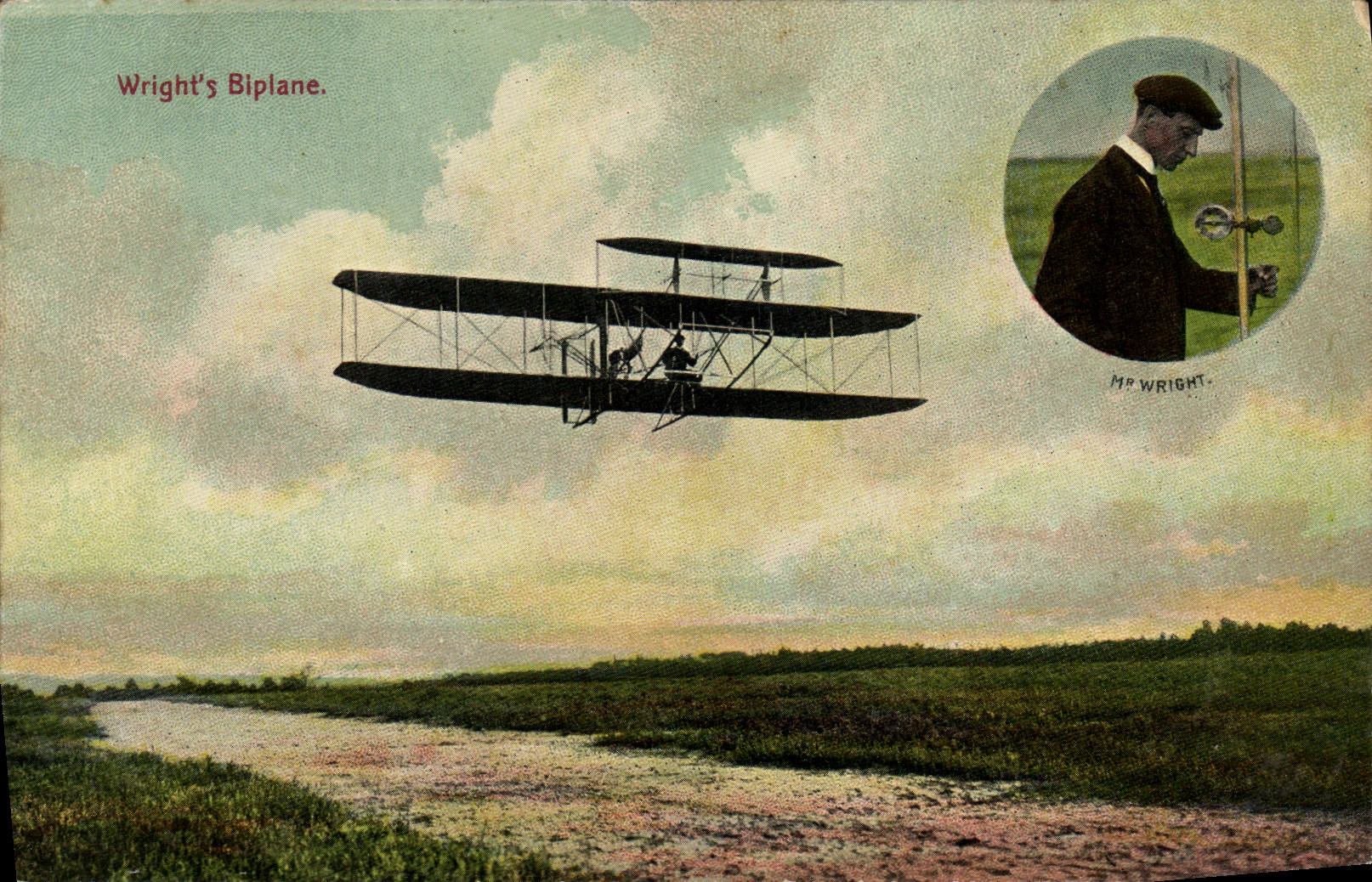 Wright's Biplane — Mr. Wright — National Series No. 962