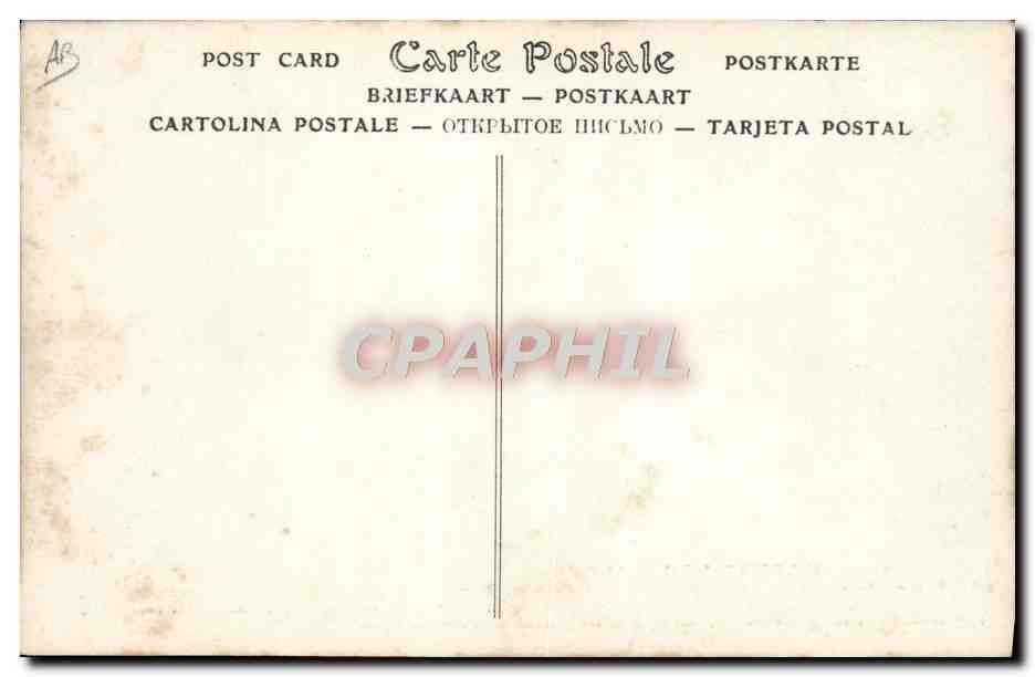 CPA Avion Aviation Tour Eiffel Paris Comte de Lambert sur biplan Wright Ariel — Verso