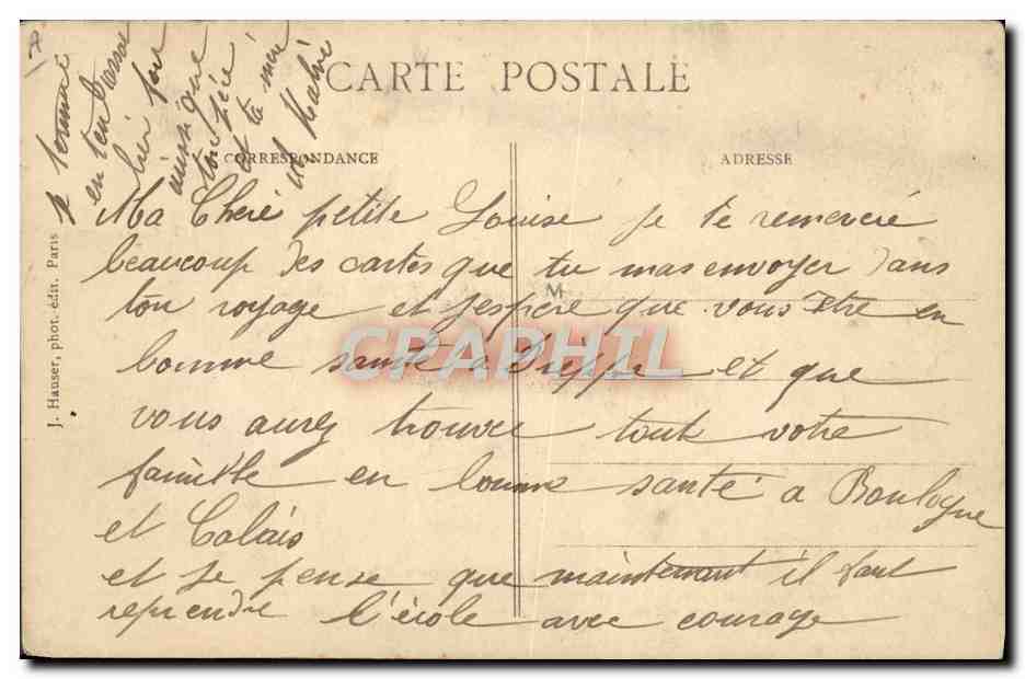CPA Avion Aviation Biplan Farman pilote par Cheuret  — Rückseite