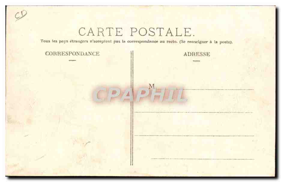 CPA Automobile CPA Automobile Coupe Gordon Bennett 5 juillet 1905 Circuit d'Auvergne Suite du grand tournant pres la bar — Verso