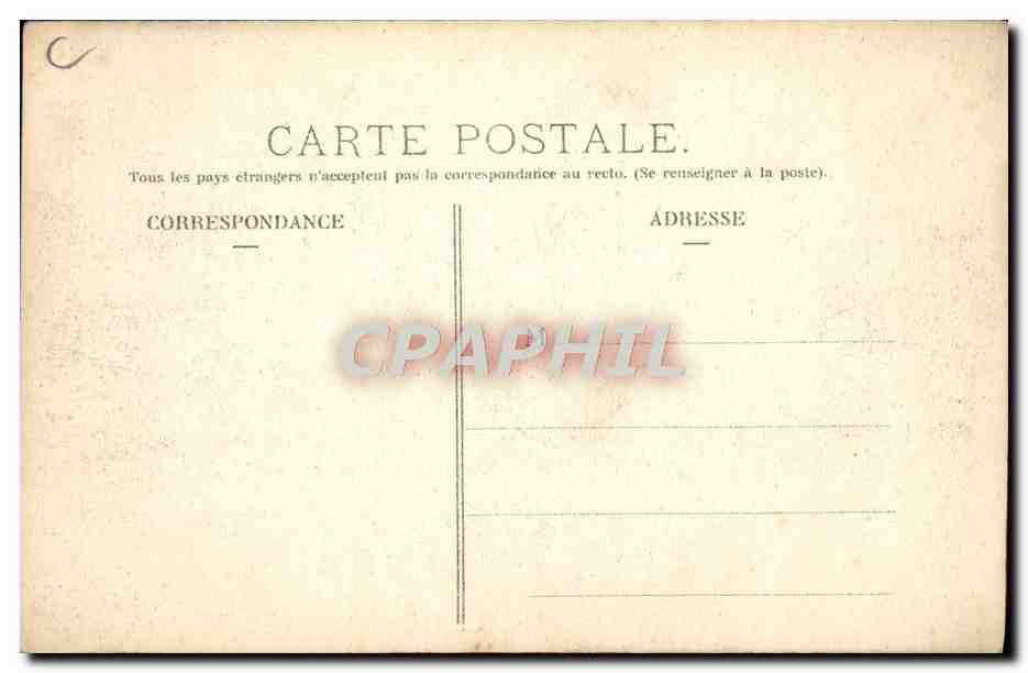 CPA Automobile CPA Automobile Coupe Gordon Bennett 5 juillet 1905 Circuit d'Auvergne Pontaumur — Verso