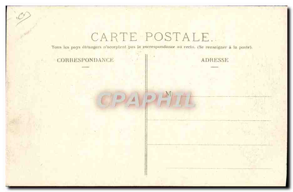 CPA Automobile CPA Automobile Coupe Gordon Bennett 5 juillet 1905 Circuit d'Auvergne Le Puy de Dome et la route  — Verso