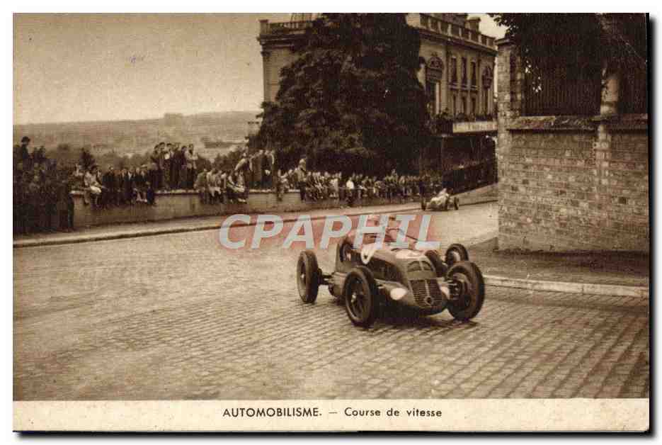 CPA Automobile Course de vitesse