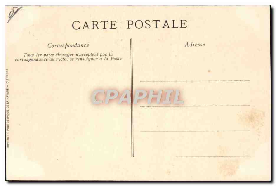 CPA Automobile Heat sur 120 chevaux Panhard Levassor — Verso