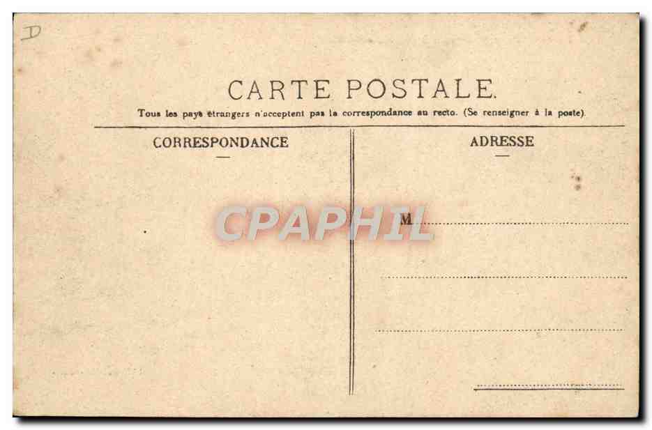 CPA Automobile Circuit de la Sarthe Tournant de la passerelle a St Calais  — Verso