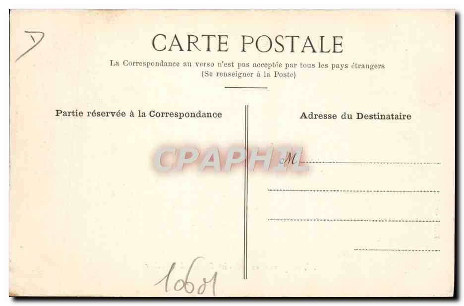 CPA Automobile Thery sur sa 96 chevaux Richard Brasier — Verso