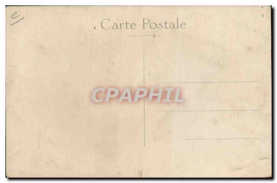 CARTE PHOTO Automobile Autobus  — Verso