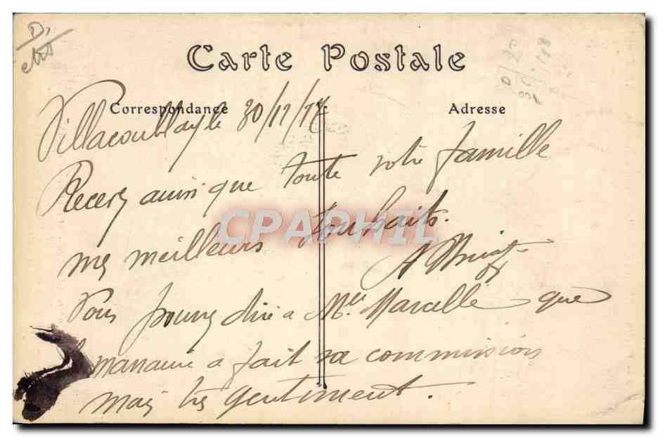 Paris Moderne — Chauffeuse d’Autotax. ND. Phol. — Série 2890 — Rückseite
