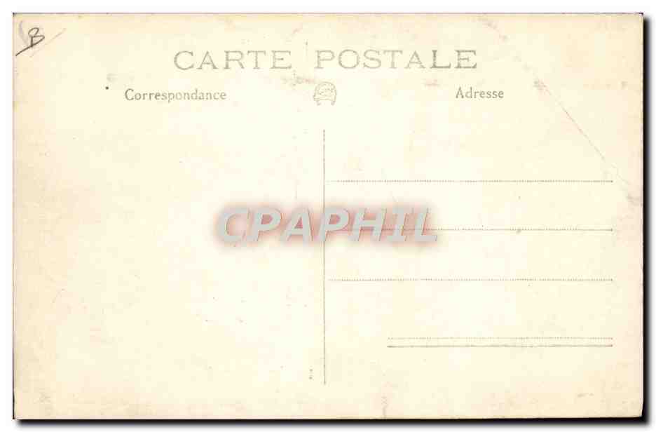 Sous la Grande Corniche — Auto-Cars Ricou — 20 Février 1935 — Verso