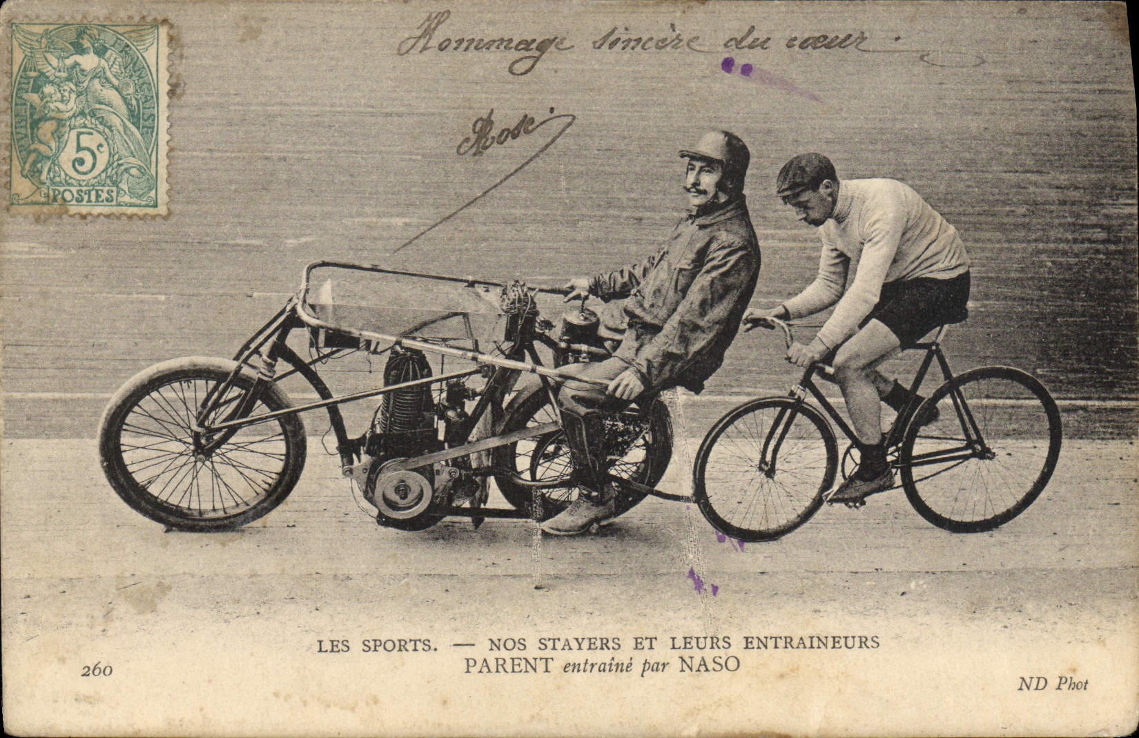 Les Sports — Nos Stayers et leurs Entraîneurs — Parent entraîné par Naso — ND Phot