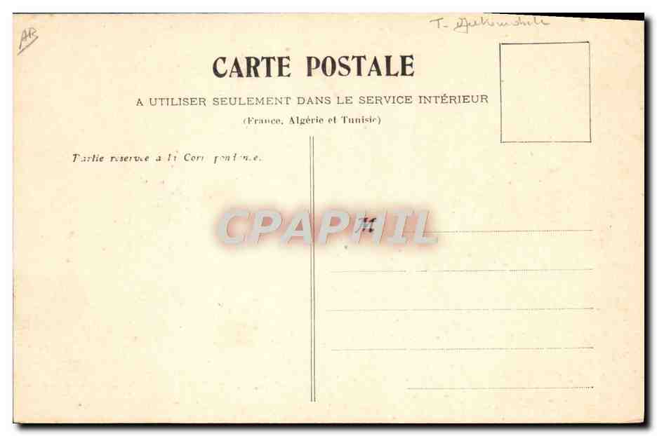 Une chasse improvisée — reproduction de l'estampe de Hellé — éditeur Kossuth, Paris — Verso