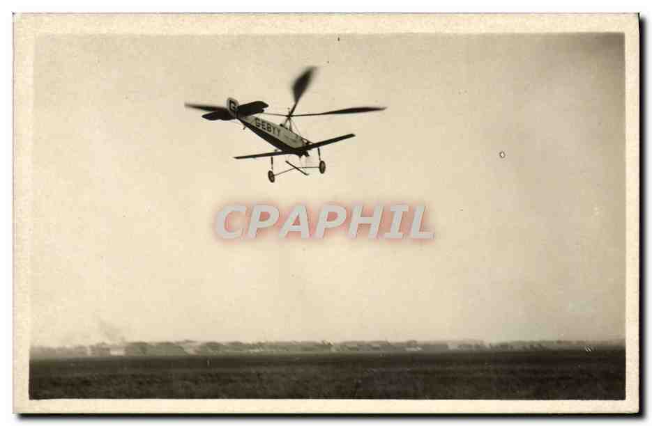 CARTE PHOTO Aviation Avion Gebyy