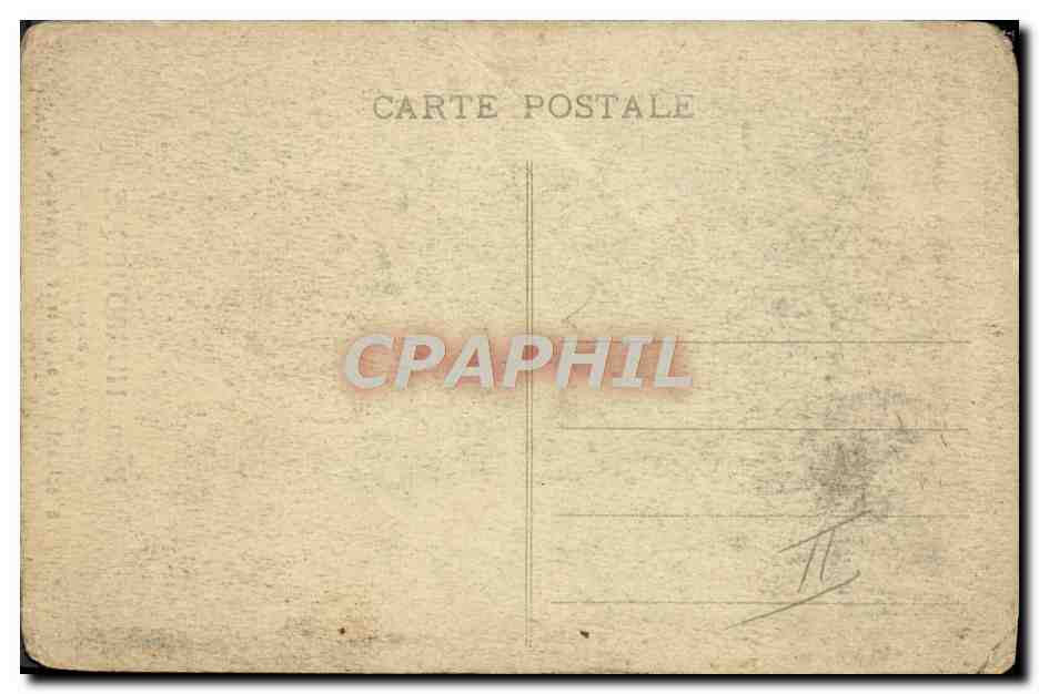 CPA Aviation Avion Paul Hurbourque Aviateur parachutiste  — Verso