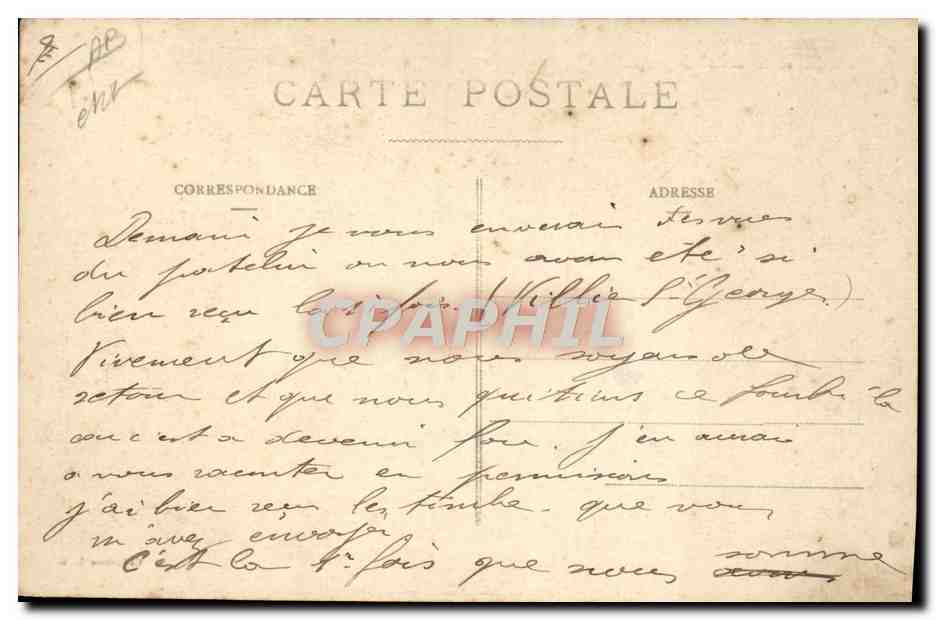 CPA Aviation Dirigeable militaire Capitaine Marchal evoluant au dessus du campement Zeppelin  — Rückseite