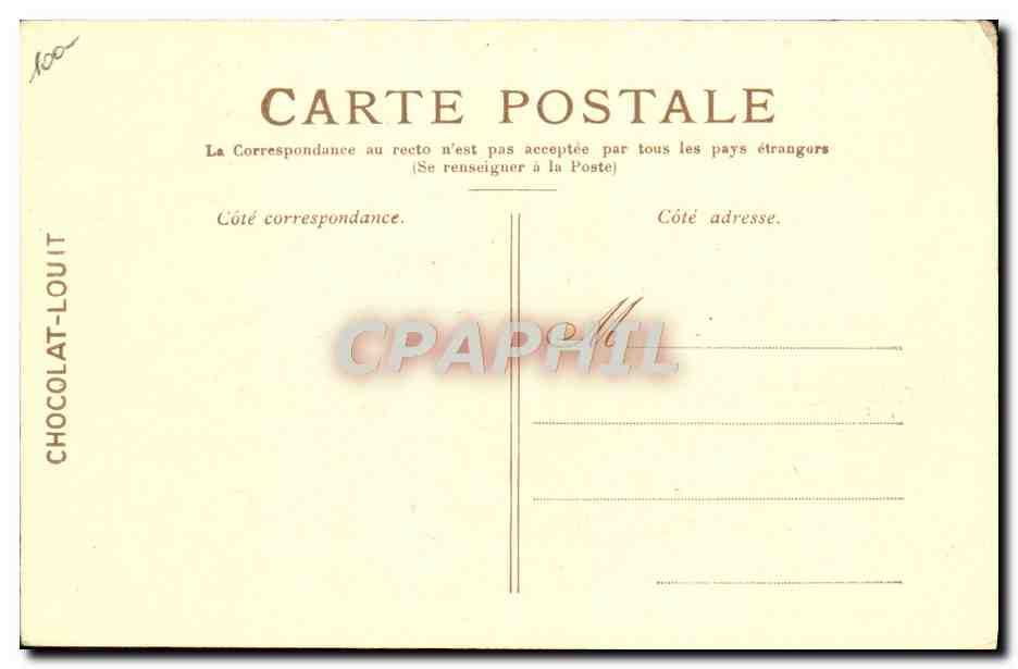 Dirigeable "Ville de Paris" — Surcouf-Kapferer — illustration technique — Rückseite