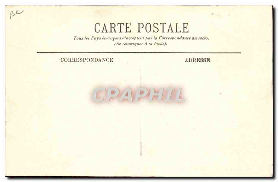 CPA Aviation Dirigeable Zeppelin Le ballon Clement Bayard — Verso