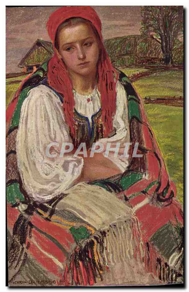 CPA Illustrateur Uziemblo Hanka Ancehen Anette