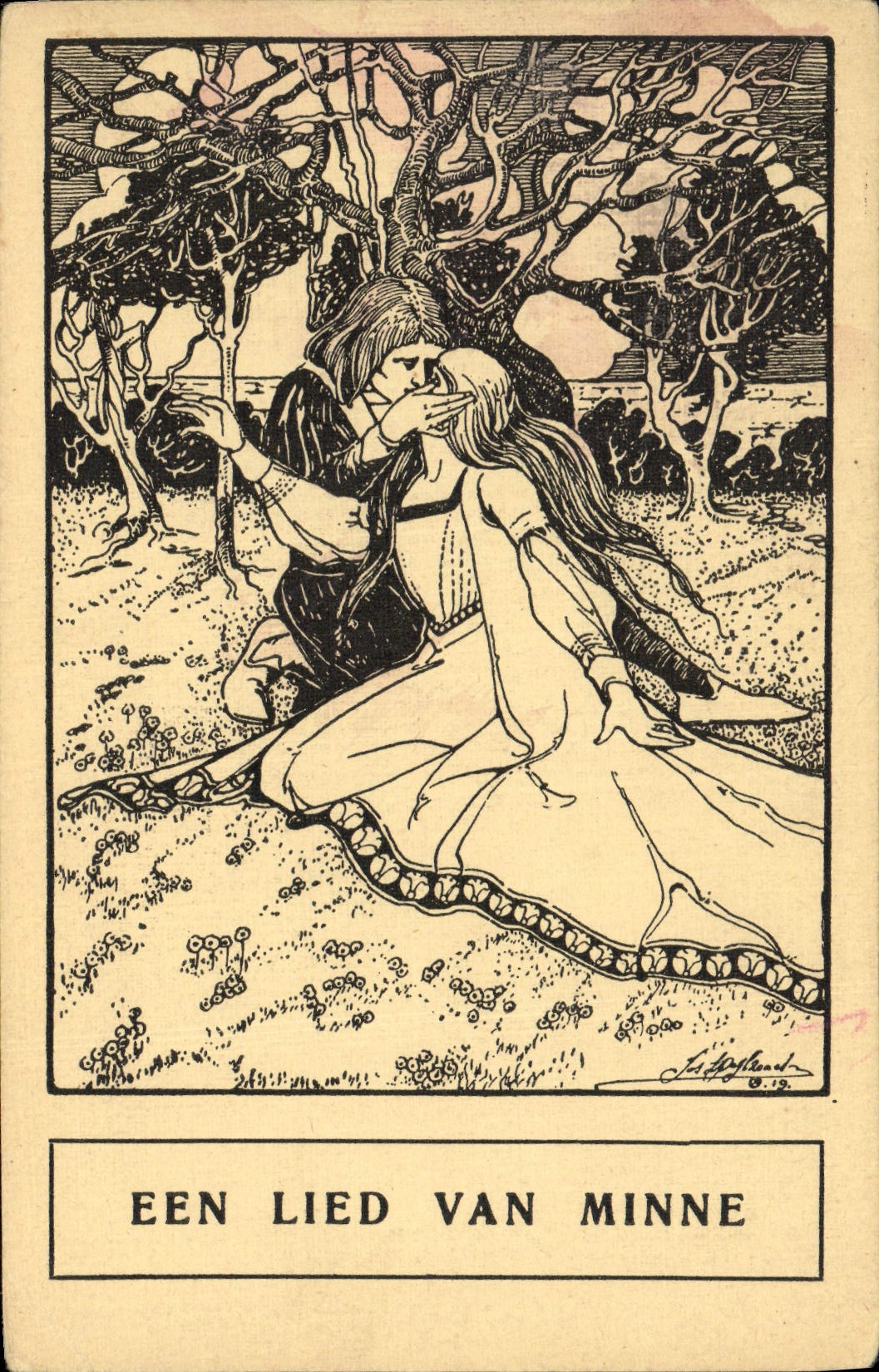 CPA Illustrateur Uitgave Eigendom Lannoo Maes Thielt