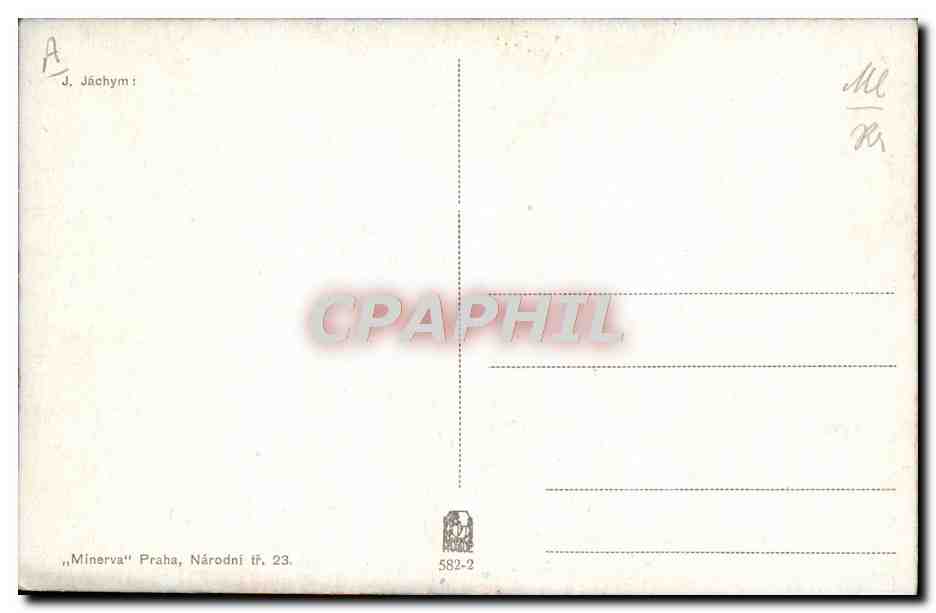 CPA Illustrateur J Jachym — Rückseite