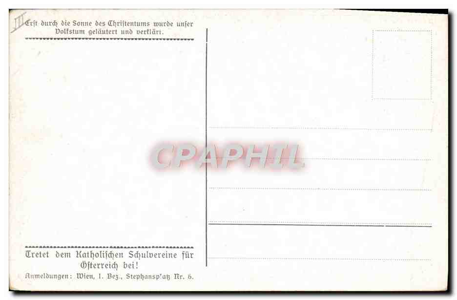 CPA Illustrateur Die Nibelungen Kutzer — Rückseite