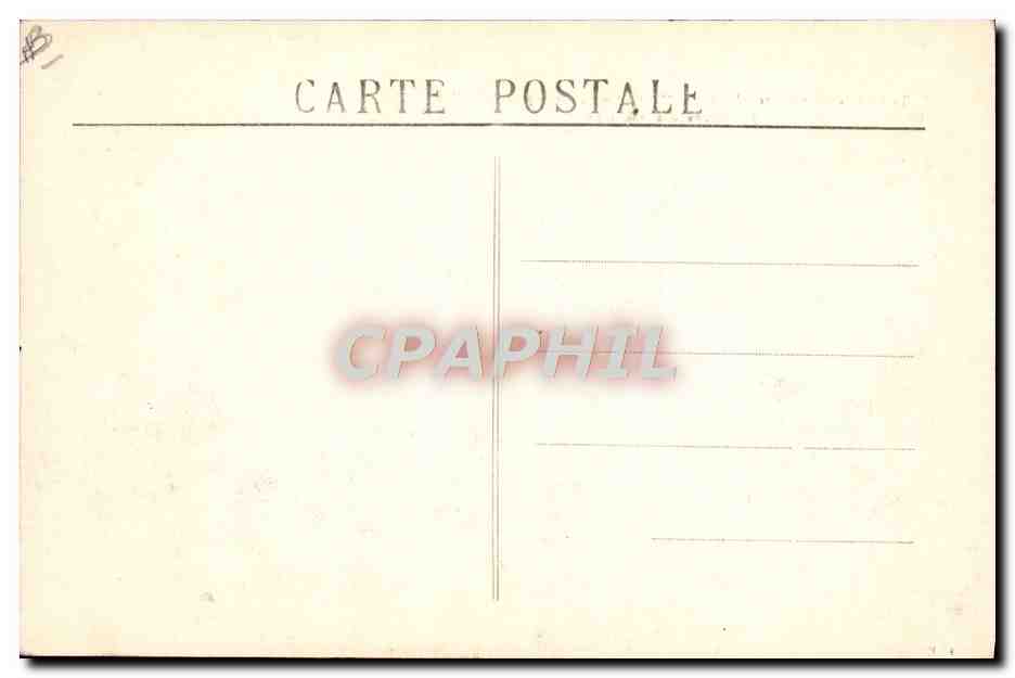 Toulon — Catastrophe de la « Liberté », 25 Septembre 1911 — B.E. — Verso