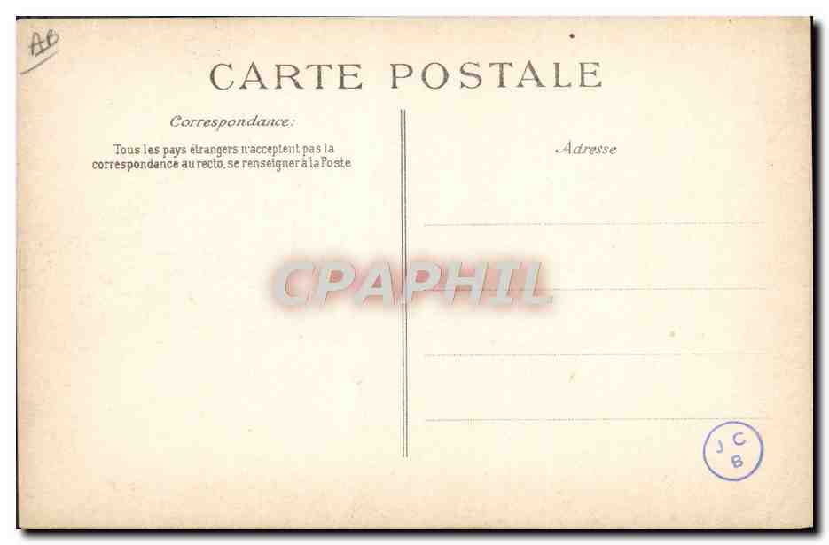 Catastrophe du "Liberté" — Les épaves — Éditeur E.D. n° non visible — Verso