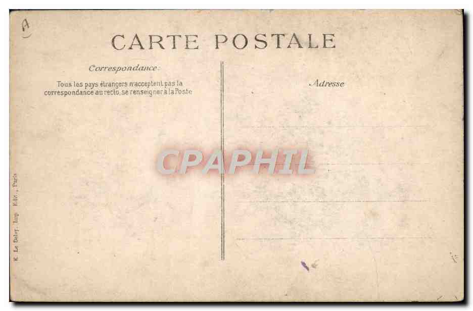 CPA Bateau Guerre Catastrophe du Liberte Les epaves  — Verso